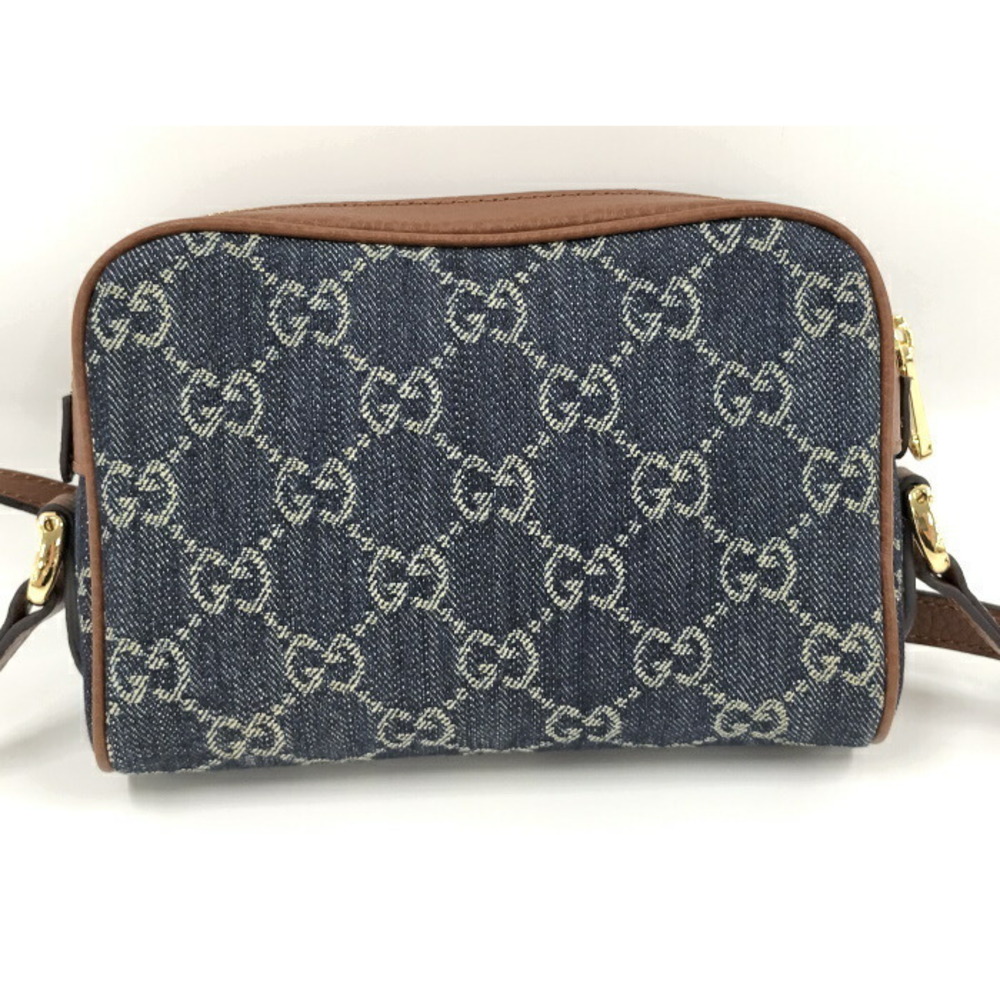 Gucci Bag Denim Ophidia Mini Blue GG